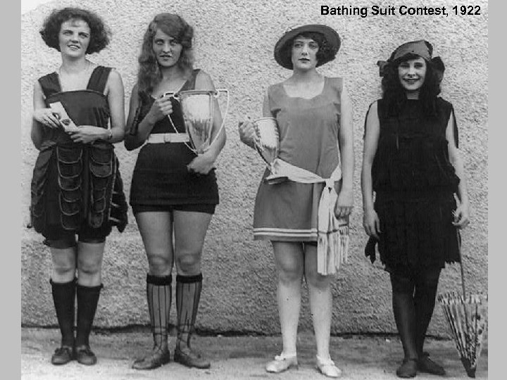 Bathing Suit Contest, 1922 