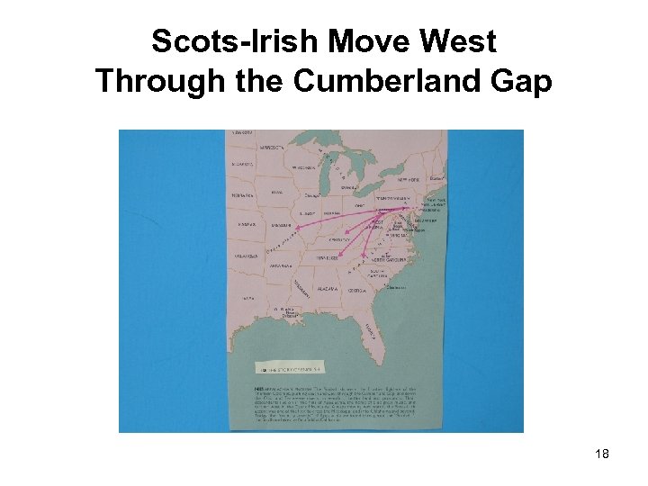 Scots-Irish Move West Through the Cumberland Gap 18 