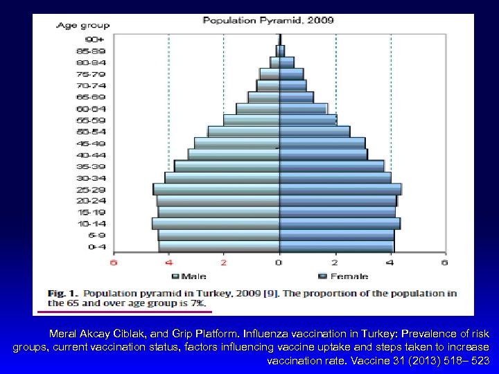 Meral Akcay Ciblak, and Grip Platform. Influenza vaccination in Turkey: Prevalence of risk groups,