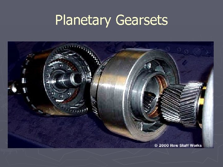 Planetary Gearsets 
