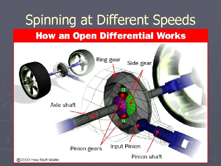 Spinning at Different Speeds 
