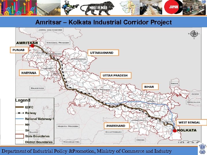 Amritsar – Kolkata Industrial Corridor Project Department of Industrial Policy &Promotion, Ministry of Commerce