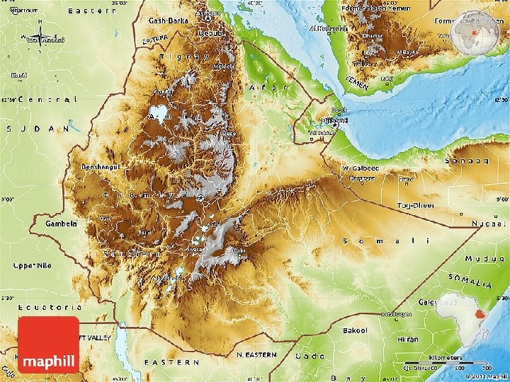 Ethiopia • Christianity unifies this region – mountains protect vs. invading forces – Christianity