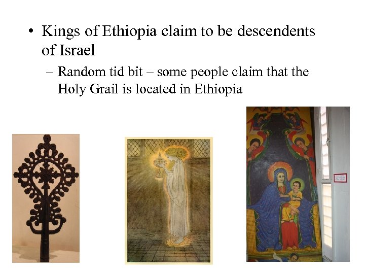  • Kings of Ethiopia claim to be descendents of Israel – Random tid