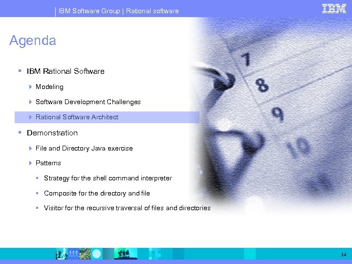 IBM Software Group | Rational software Agenda IBM Rational Software Modeling Software Development Challenges