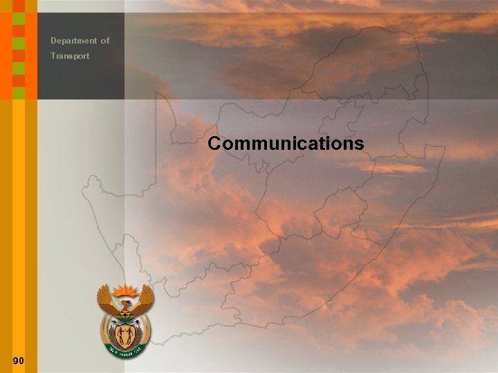 Department of Transport Communications 90 