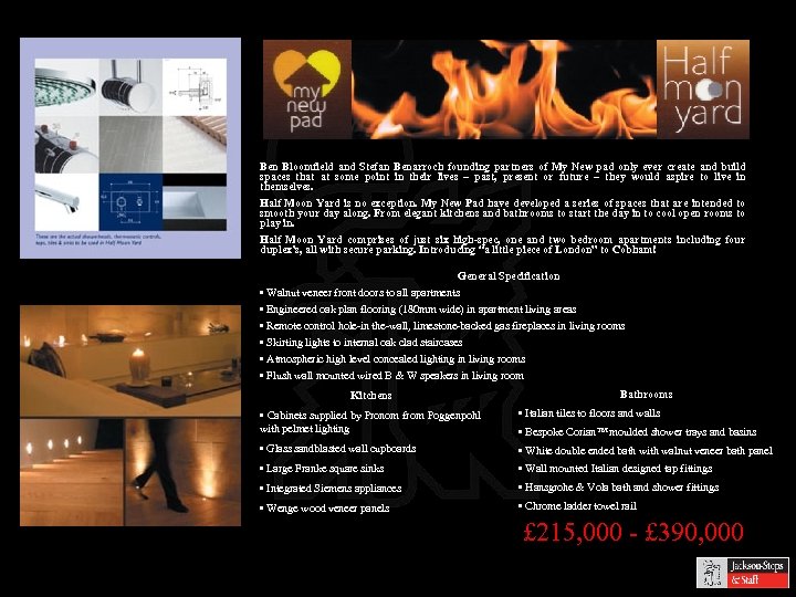 Ben Bloomfield and Stefan Benarroch founding partners of My New pad only ever create