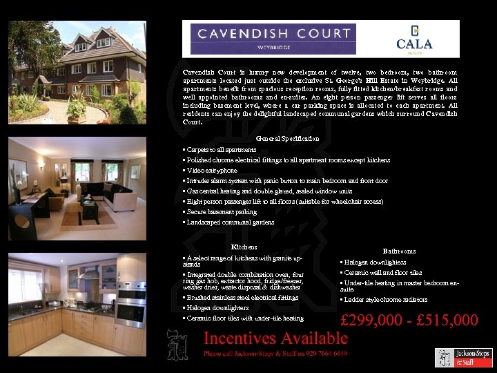 Cavendish Court is luxury new development of twelve, two bedroom, two bathroom apartments located