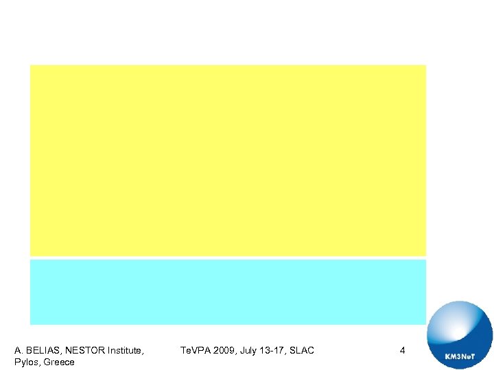 A. BELIAS, NESTOR Institute, Pylos, Greece Te. VPA 2009, July 13 -17, SLAC 4