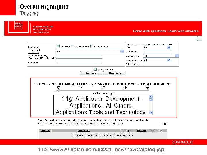 Overall Highlights Tagging http: //www 20. cplan. com/cc 221_new/new. Catalog. jsp 