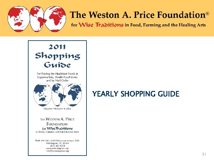 YEARLY SHOPPING GUIDE 51 