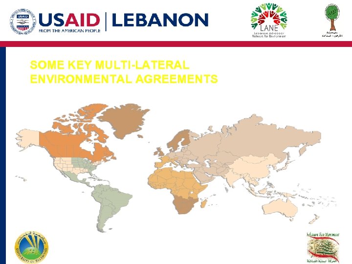 SOME KEY MULTI-LATERAL ENVIRONMENTAL AGREEMENTS 