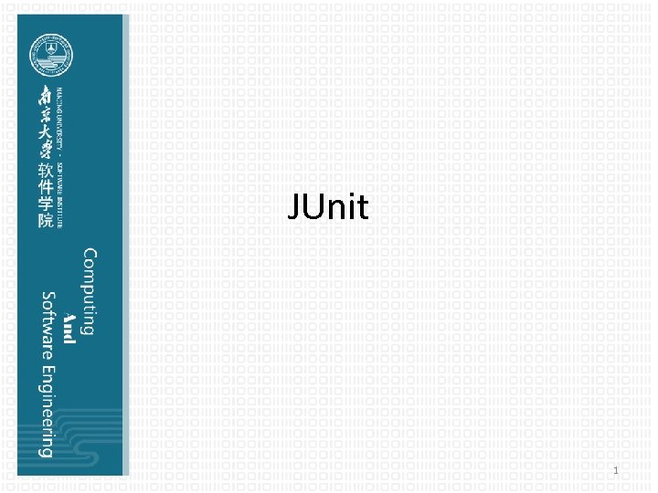 JUnit 1 