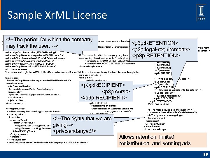 Sample Xr. ML License <!--The period for which the company may track the user.