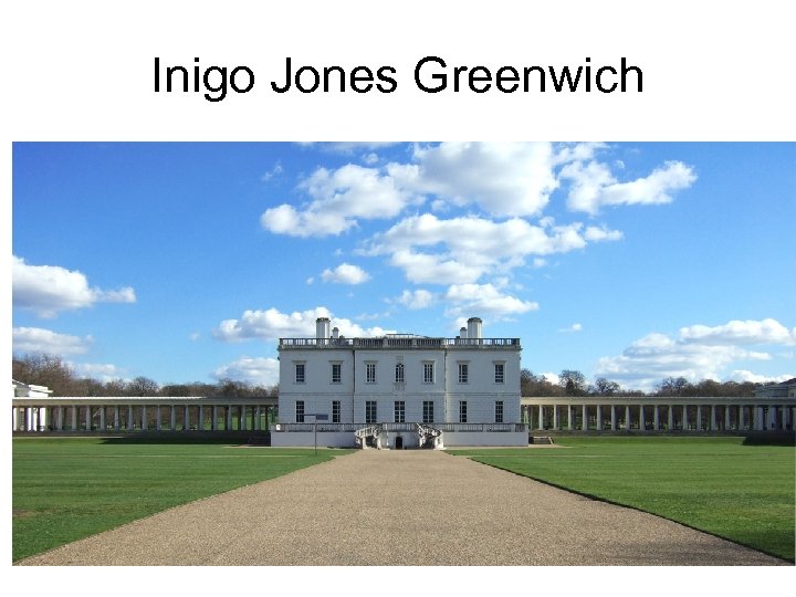 Inigo Jones Greenwich 