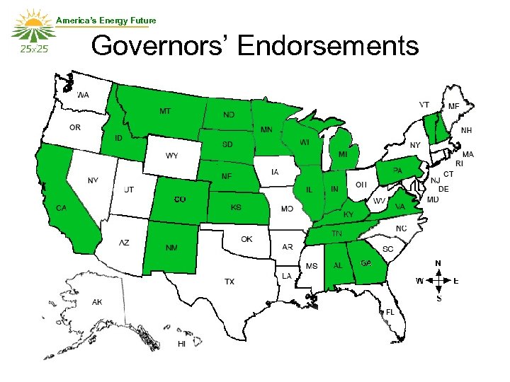 America’s Energy Future Governors’ Endorsements 