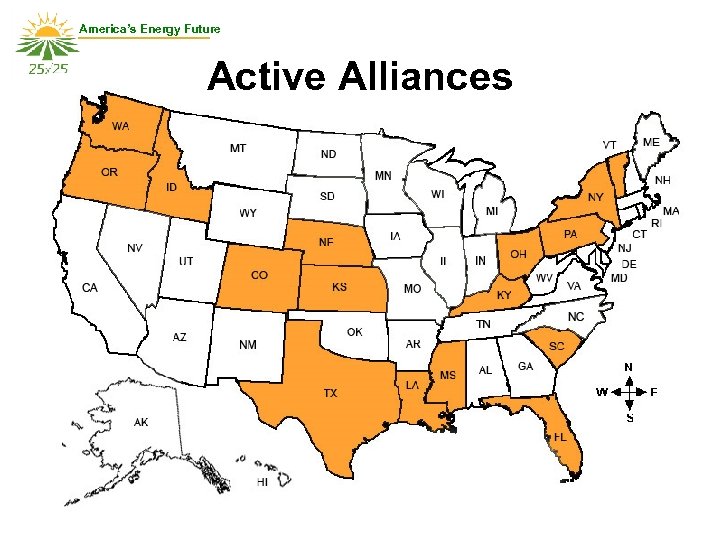 America’s Energy Future Active Alliances 