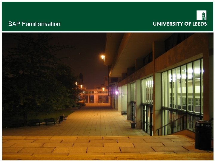 SAP Familiarisation 