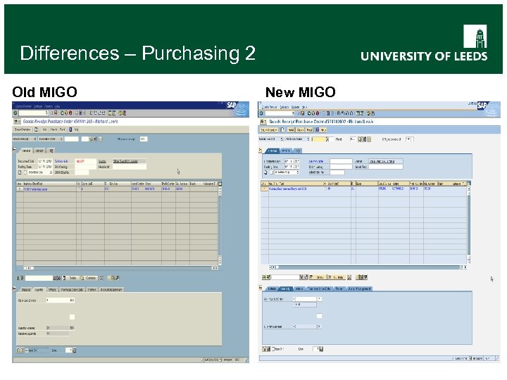 Differences – Purchasing 2 Old MIGO New MIGO 