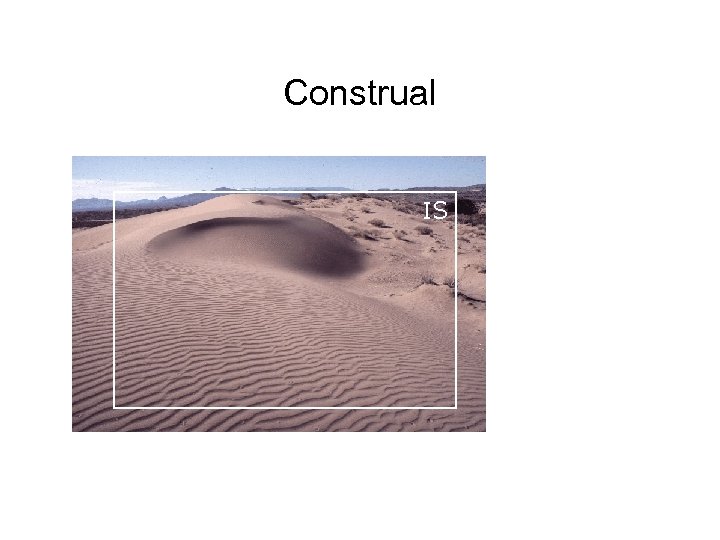 Construal IS 