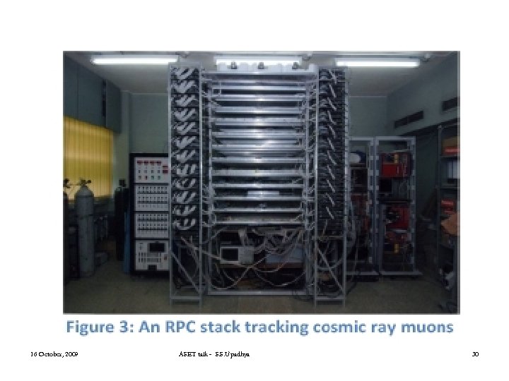 16 October, 2009 ASET talk - S. S. Upadhya 30 