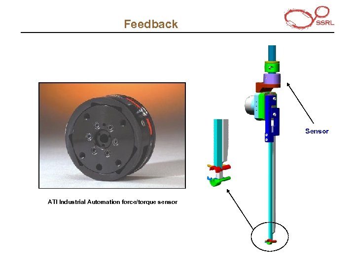 Feedback Sensor ATI Industrial Automation force/torque sensor 