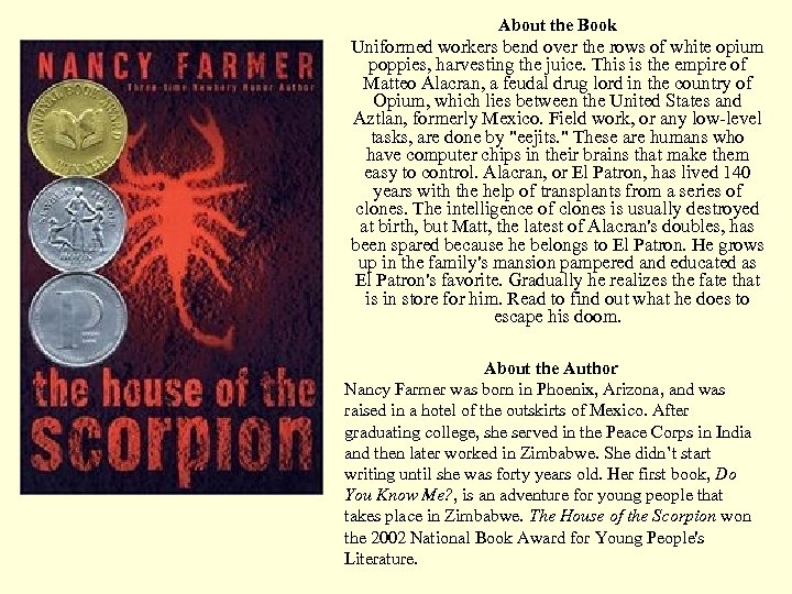 About the Book Uniformed workers bend over the rows of white opium poppies, harvesting