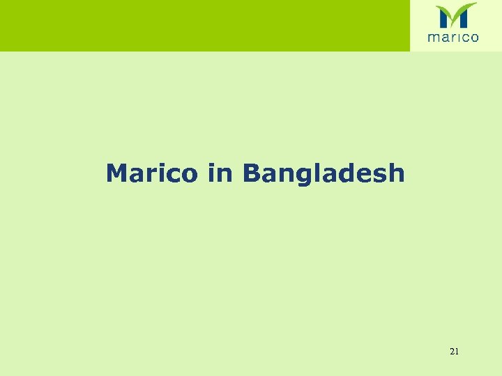 Marico in Bangladesh 21 