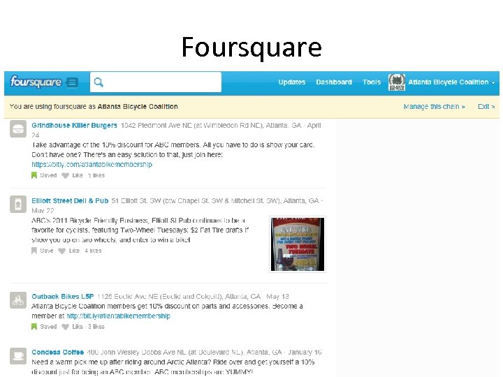 Foursquare 