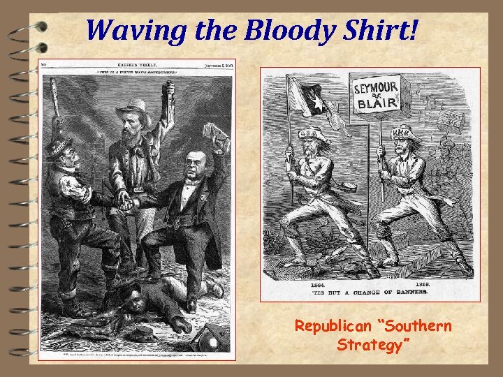 Waving the Bloody Shirt! Republican “Southern Strategy” 