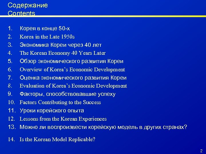 Содержание Contents 1. 2. 3. 4. 5. 6. 7. 8. 9. 10. 11. 12.