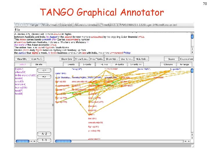TANGO Graphical Annotator 70 