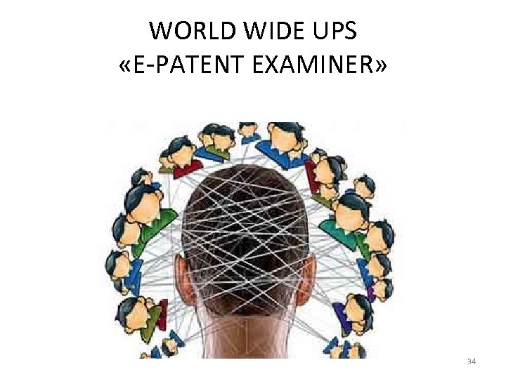 WORLD WIDE UPS «E-PATENT EXAMINER» 34 