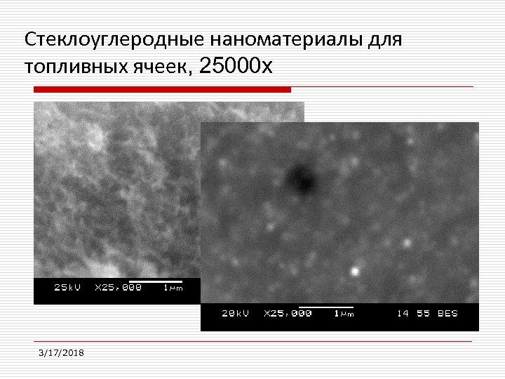 Стеклоуглеродные наноматериалы для топливных ячеек, 25000 х 3/17/2018 