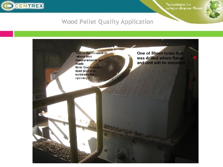 Wood Pellet Quality Application 