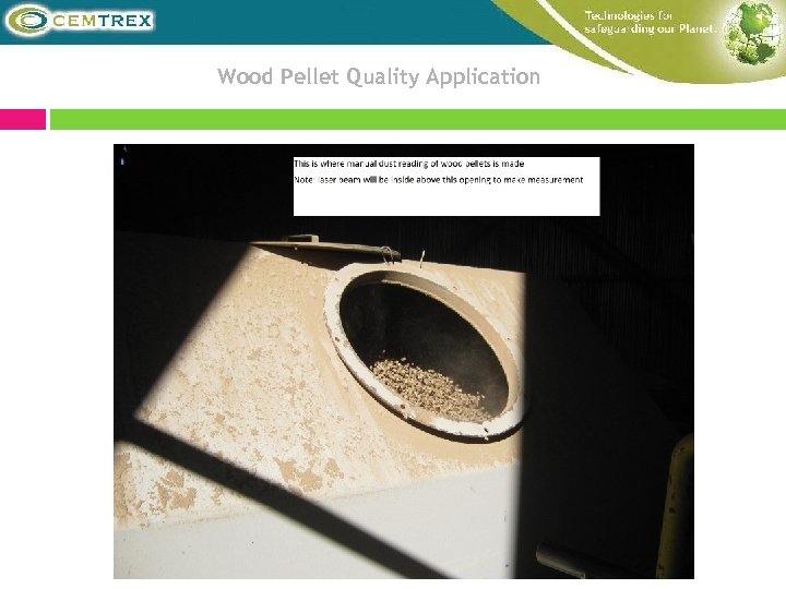 Wood Pellet Quality Application 