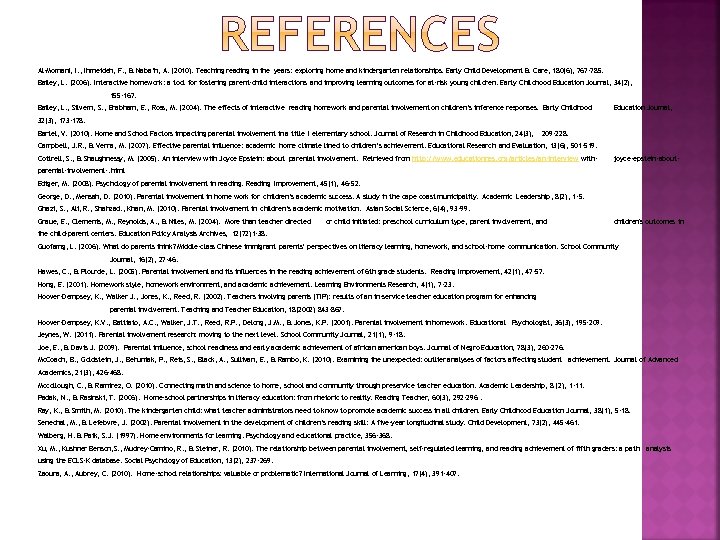 Al-Momani, I. , Ihmeideh, F. , & Naba’h, A. (2010). Teaching reading in the