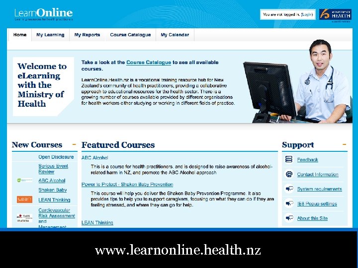 www. learnonline. health. nz 