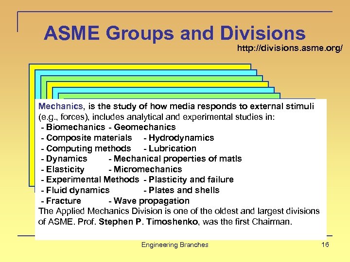ASME Groups and Divisions http: //divisions. asme. org/ Basic Engineering Technical Group Energy Conversion