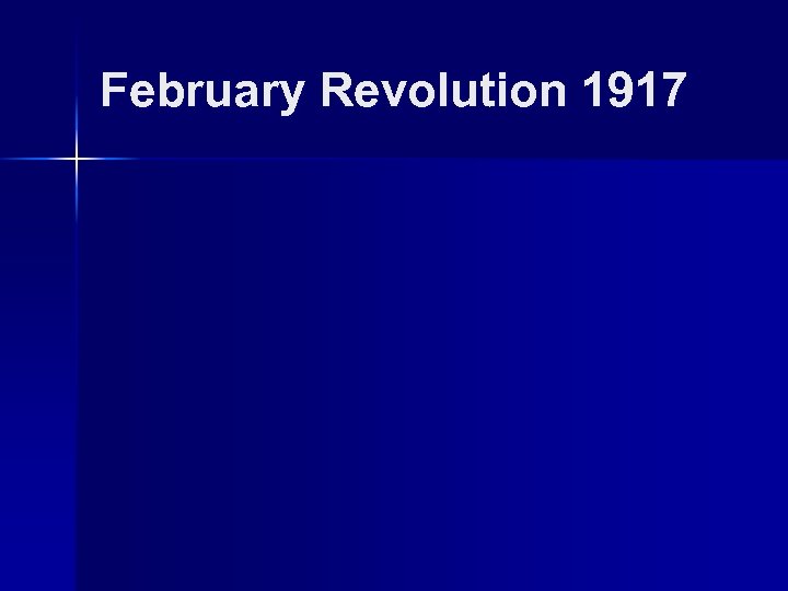 February Revolution 1917 