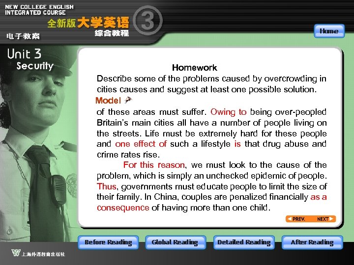 Homework Describe some of the problems caused by overcrowding in cities causes and suggest