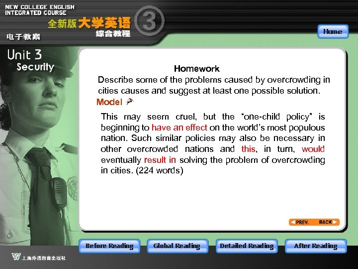 Homework Describe some of the problems caused by overcrowding in cities causes and suggest