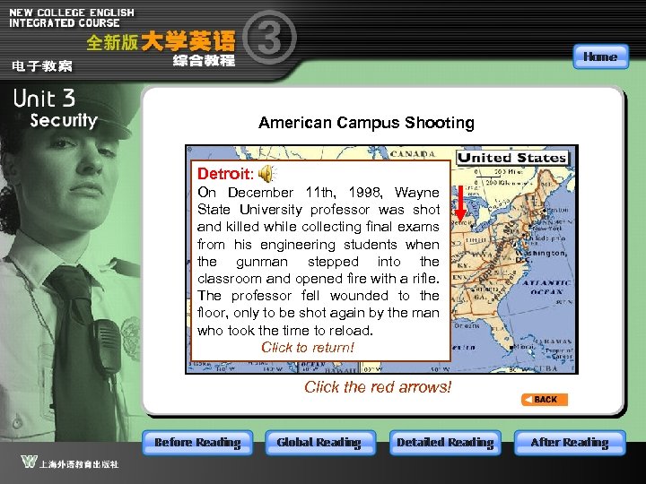 American Campus Shooting Detroit: On December 11 th, 1998, Wayne State University professor was