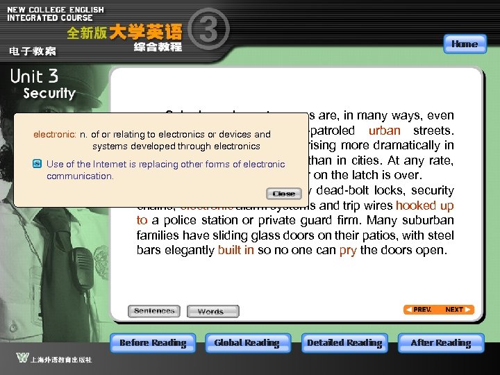 Suburbs and country areas are, in many ways, even more vulnerable than electronic: n.