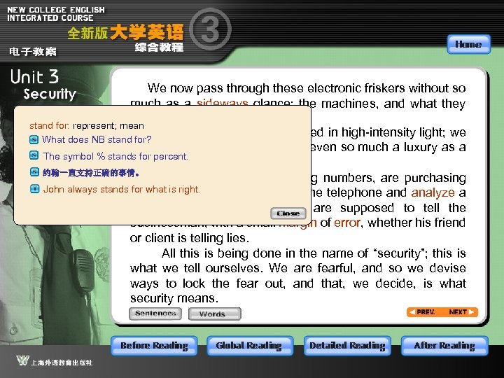 We now pass through these electronic friskers without so much as a sideways glance;