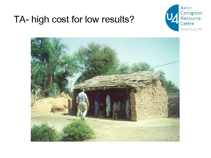 TA- high cost for low results? 