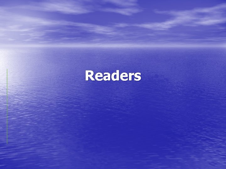 Readers 