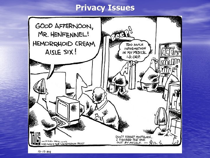Privacy Issues 
