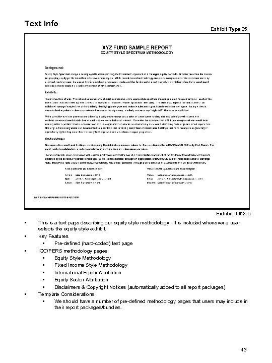 Text Info Exhibit Type 35 Exhibit 0063 -b • • This is a text