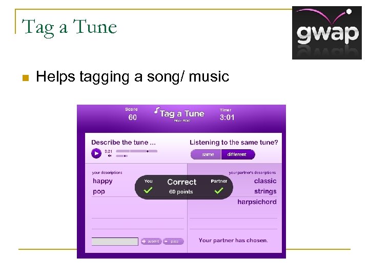 Tag a Tune n Helps tagging a song/ music 